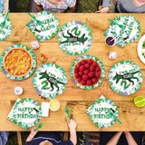 96PCS Dinosaur 2nd Happy Birthday Party Supplies 2nd Dinosaur Plates