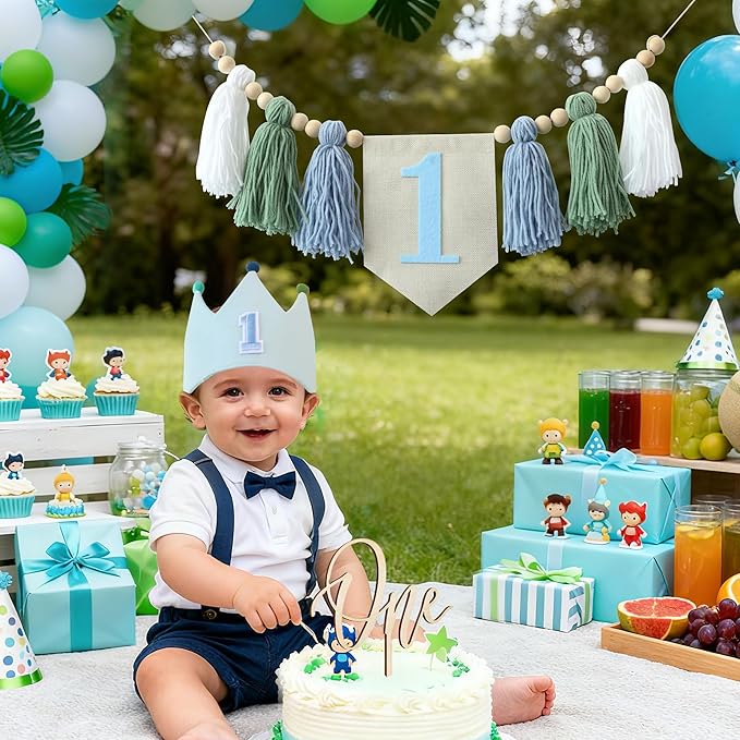 Baby 1st Birthday Party Decorations For Handmade Tassel Garland