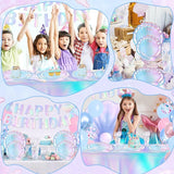 Mermaid Birthday Party Decorations 118Pcs Under The Sea Party