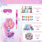 90 Pieces Mermaid Party Favors Includes Piñata Bundle 16 x 12 x 3