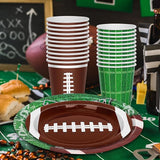 Football Party Decorations Serve 24 99 Pcs Football Party Supplies