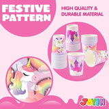 145 Pcs Unicorn Birthday Party Supplies with Unicorn Banner for