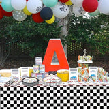 81Pcs Two Fast Race Car 2nd Birthday Party Decorations - Race Car