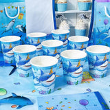 Shark Birthday Party Decorations 64PCS Under The Sea Birthday