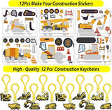 232PCS Construction Birthday Party Supplies Decorations Favors