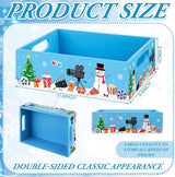Movie Night Supplies Snack Trays with Handles Reusable