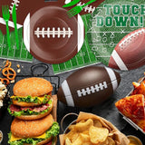 Football Party Supplies Kit And Football Decorations Set Serve 24