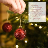 Valery Madelyn Christmas Tree Decorations Ornament Set, 50ct 2 Inches