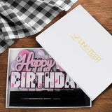 Happy 30th Birthday Pink Acrylic Table Topper Centerpieces Set