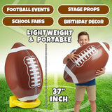36 Jumbo Football Party Decorations With Tee Big Giant Size Blow Up