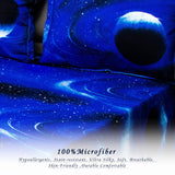Bedlifes Galaxy Outer Space Sheet Set, Galaxy Themed, 3 pcs Including