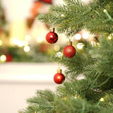 XmasExp 24ct Mini Christmas Ball Ornaments Shatterproof Christmas