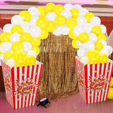 Sosation 1 Pack Giant Popcorn Box Prop Cardboard Stand up with