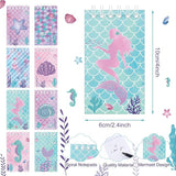 48 Pieces Mermaid Party Favors 24 Mini Mermaid Notepads Spiral