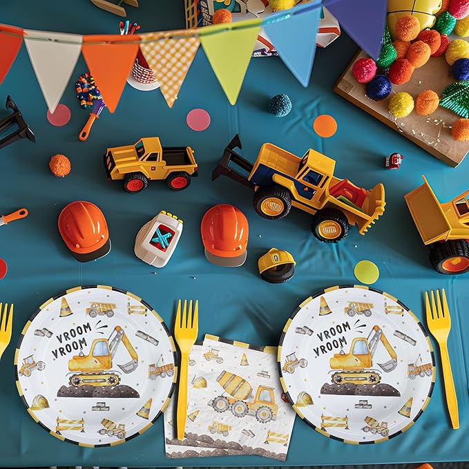 Construction Birthday Party Decorations Set Construction Party