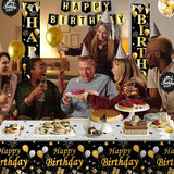 Black and Gold Birthday Decorations Birthday Party DecoratIons for