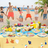Summer Beach Party Decorations Hawaiian Beach Pool Umbrella Flip