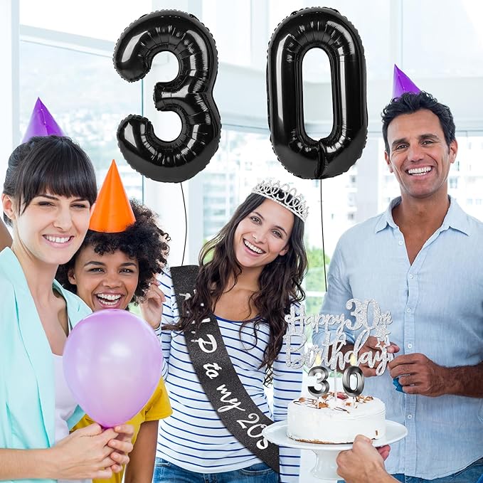 RIP to My 20s Birthday Decorations with 30th Birthday Crown RIP to