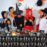 452 Pcs Halloween Skeleton Party Decorations Human Bones Dancing