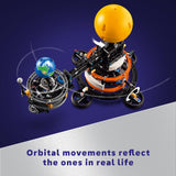 LEGO Technic Planet Earth and Moon in Orbit Building Set, Outer Space