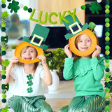 3 Pack Felt St Patrick's Day Decorations Garland 6.6 FT Lucky Pom