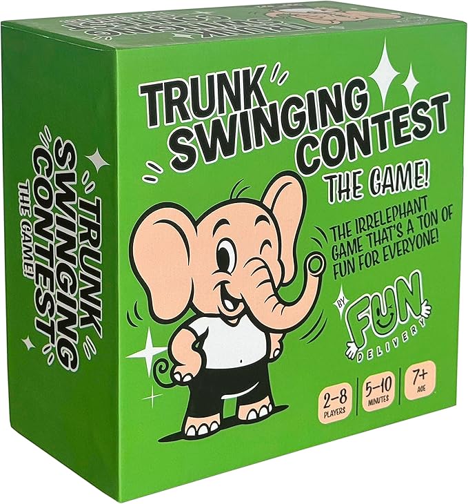 FUN delivery Trunk Swinging Contest Fun Party Game – Hip Swing Race