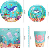 Under the Sea Birthday Party Supplies Decorations Ocean Theme Paper