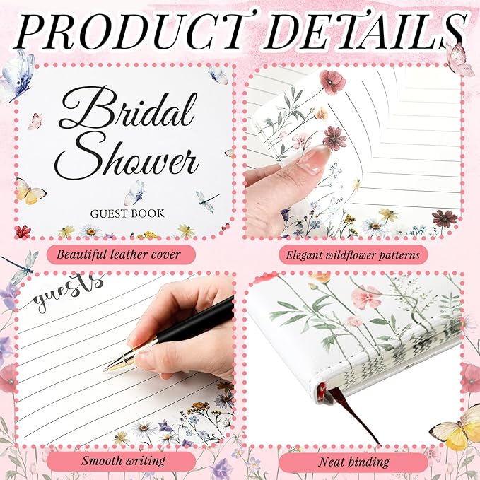 Patelai Bridal Shower Guest Book Decorations Guest Book Sign