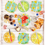 Fruit & Lemon Party Supplies Kit for 48 Vibrant Summer Party