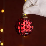 IndianShelf 6 Colourful Christmas Balls Ornaments- Glass Christmas