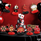 Big Casino Centerpieces for Tables Pack of 12 Casino Theme Party