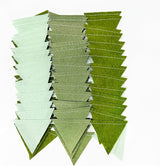 Olive Green Party Decorations Gradient Sage Green Felt Hanging