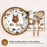 Coffee Baby Shower Decorations 96Pcs A Baby Is Brewing Baby Shower