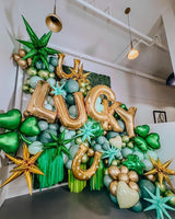 St Patrick's Day Balloon Arch Garland Kit With Green Lucky Shamrock