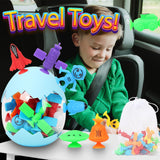 Suction Bath Toys for Kids, 20 Pcs No Hole Outer Space Bath Toy with