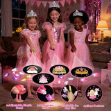 36 Pcs Princess Party Favors LED Finger Lights for Grils Glow in the