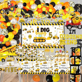345 Pcs Construction 5th Birthday Party Supplies Dump Truck Five