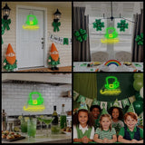 St Patricks Day Neon Sign Shamrock Neon Light LED Signs St Patricks