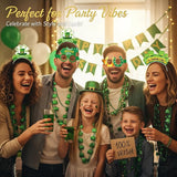 48 PCS St Patrick's Day Accessories & Irish Party Supplies 6