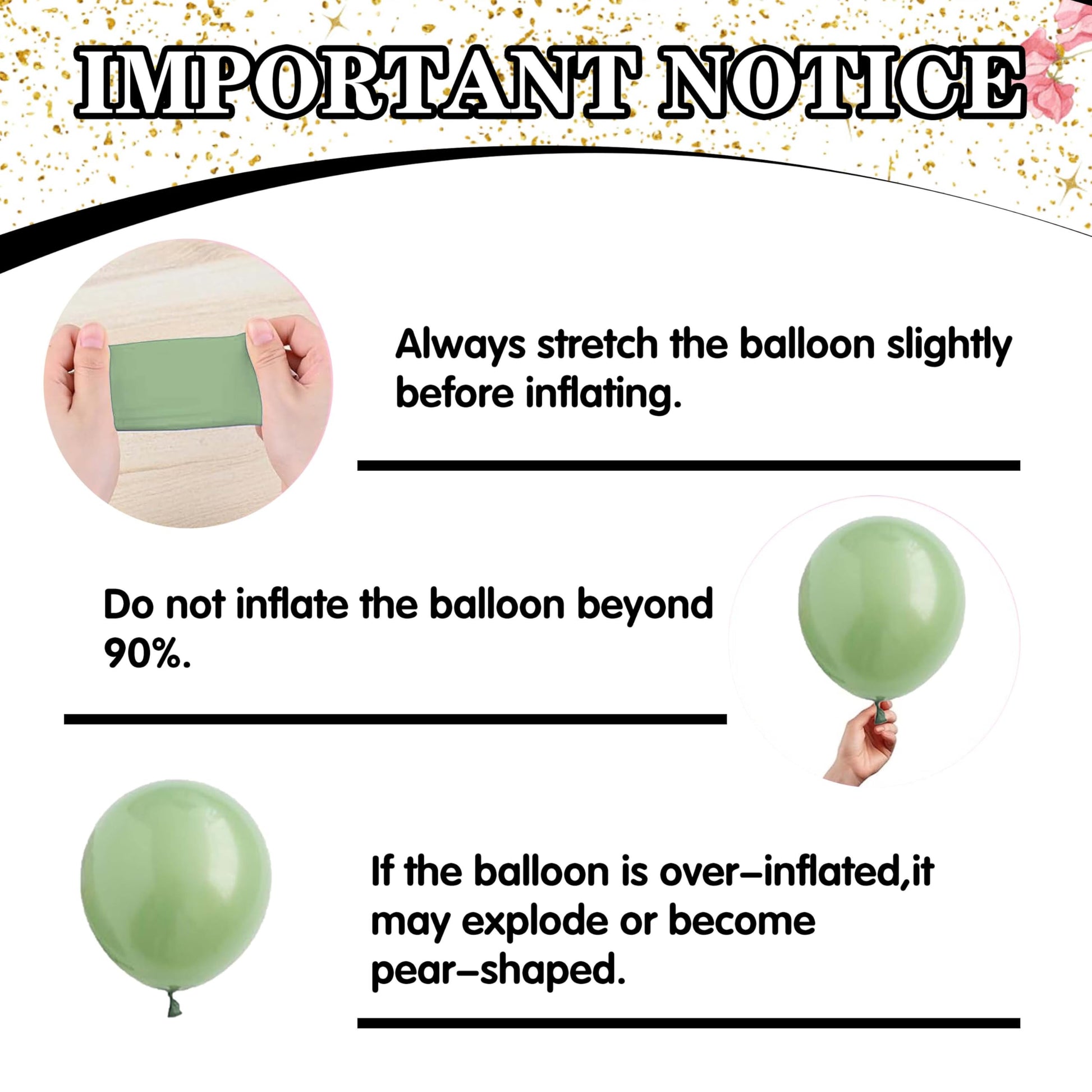 Wildflower Birthday Decorations for Women Girls, Sage Green Dusty Pink