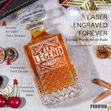 The Legend Has Retired 2026 Retirement Gifts for Men Women Whiskey