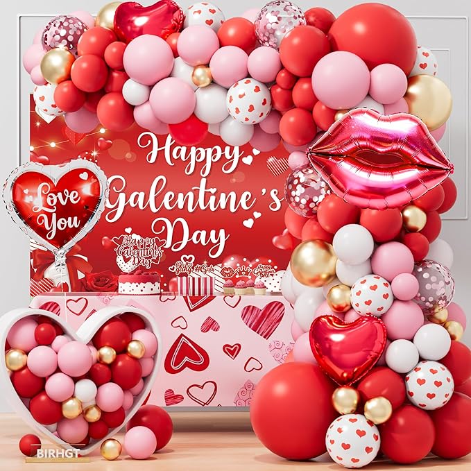 Galentine's Day Party Decorations Kit Happy Galentines Valentine's