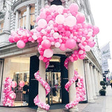 PartyWoo Pink Balloons 100pcs Different Sizes of 36 18 12 10 5 Inch