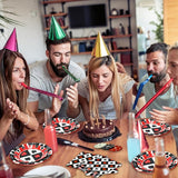 180PCS Casino Party Supplies Serve 60 Poker Party Paper Plates and