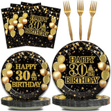 96Pcs 30th Birthday Party Tableware Set Back in 1996 Birthday Party