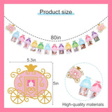 Princess 12 Month Photo Banner Princess Birthday Party Decorations