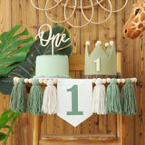 Wild One High Chair Banner For 1st Birthday Party Decorations With