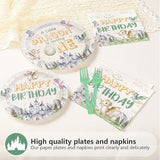 96Pcs Dragon 1st Birthday Party Decorations A Little Dragon is