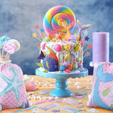 140 Pcs Mermaid Party Favors Gift Bags for Girls Birthday Decorate