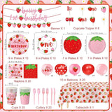 Berry First Birthday Decor Strawberry 1st